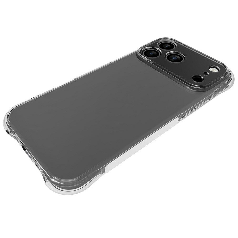 For iPhone 18 Pro Max / 17 Pro Max TPU Phone Case Non Slip Transparent Mobile Phone Cover