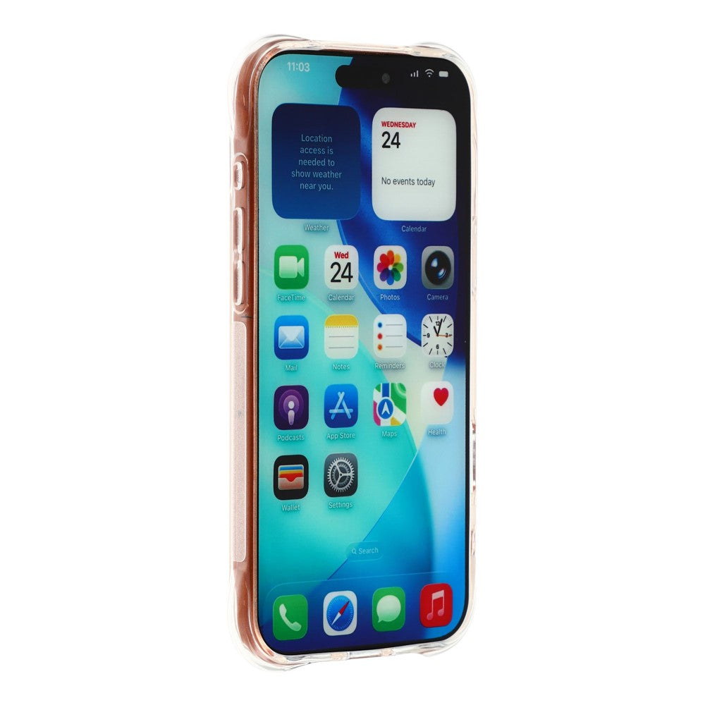 For iPhone 18 Pro Max / 17 Pro Max TPU Phone Case Non Slip Transparent Mobile Phone Cover