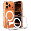 For iPhone 17 Pro Max Clear Phone Case Compatible with MagSafe TPU+Acrylic Back Cover