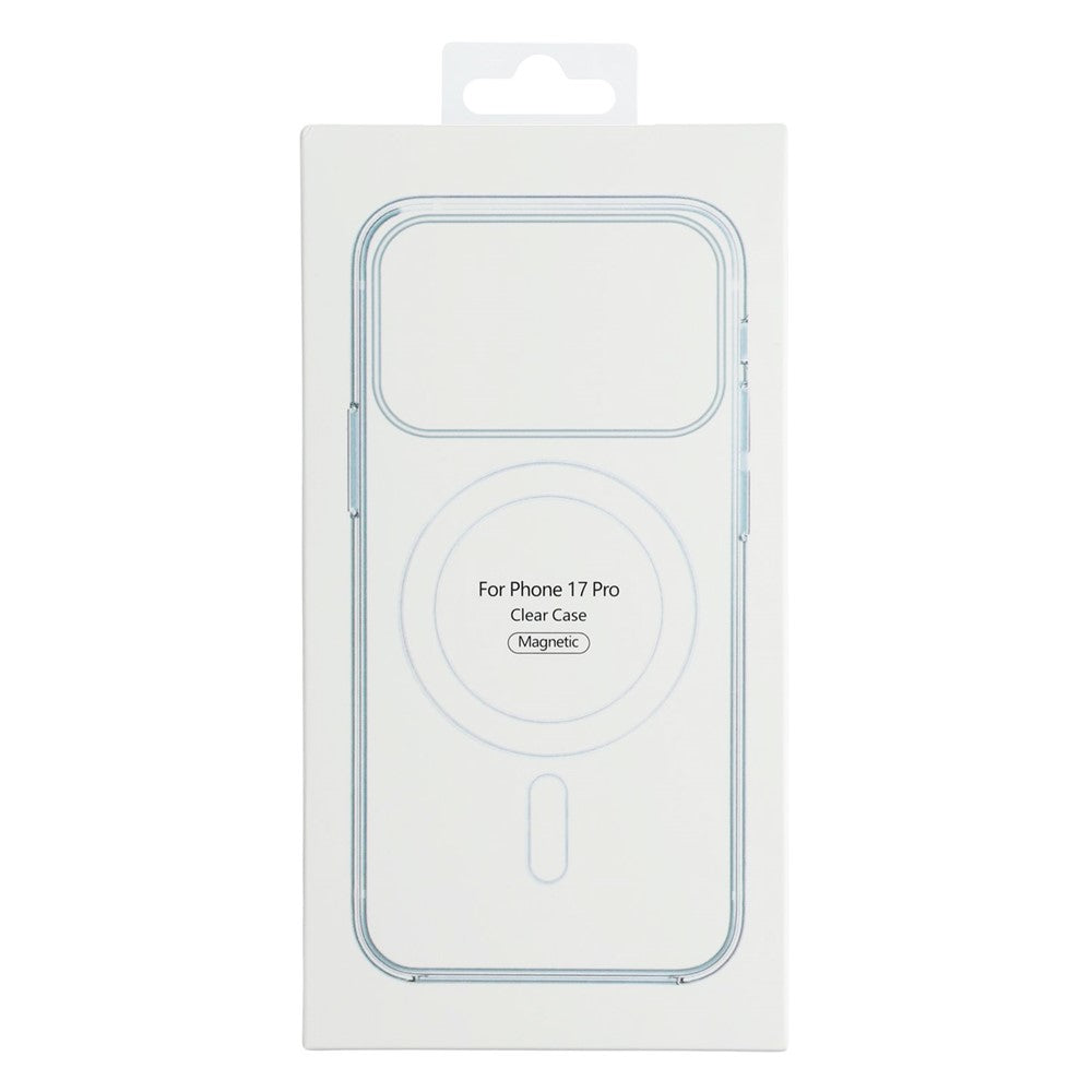 For iPhone 17 Pro Case Compatible with MagSafe TPU + Acrylic Clear Phone Cover