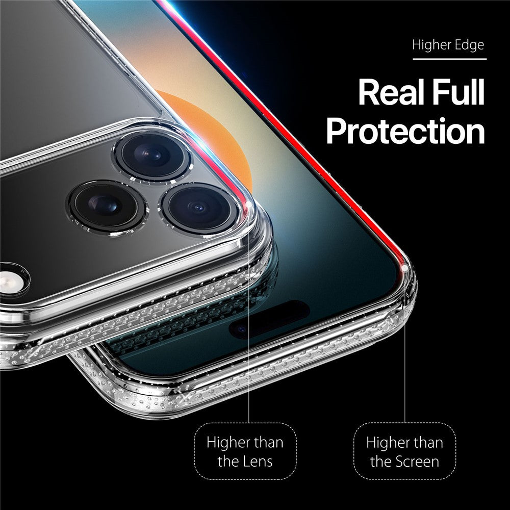 DUX DUCIS For iPhone 17 Pro Clear Phone Case  Clin Series TPU + PC Anti-drop Back Cover
