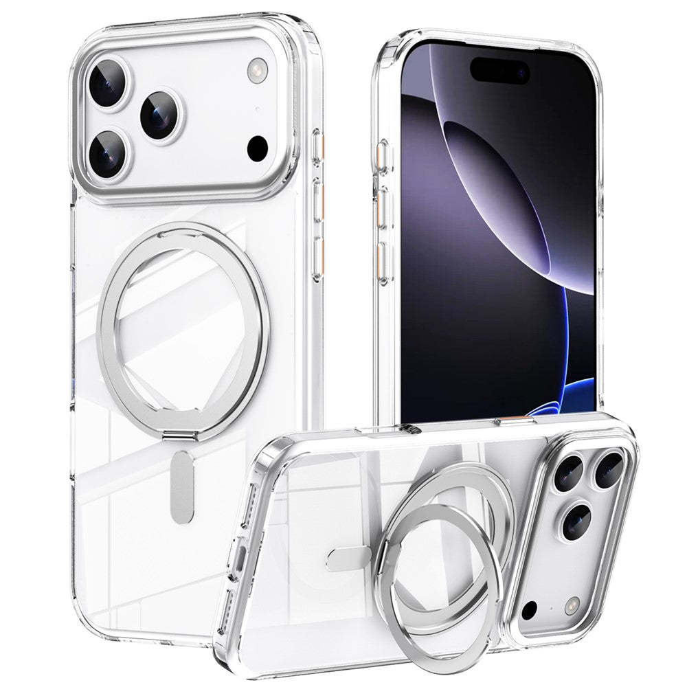 iPhone 17 Pro Max Matte Case with Metal Kickstand