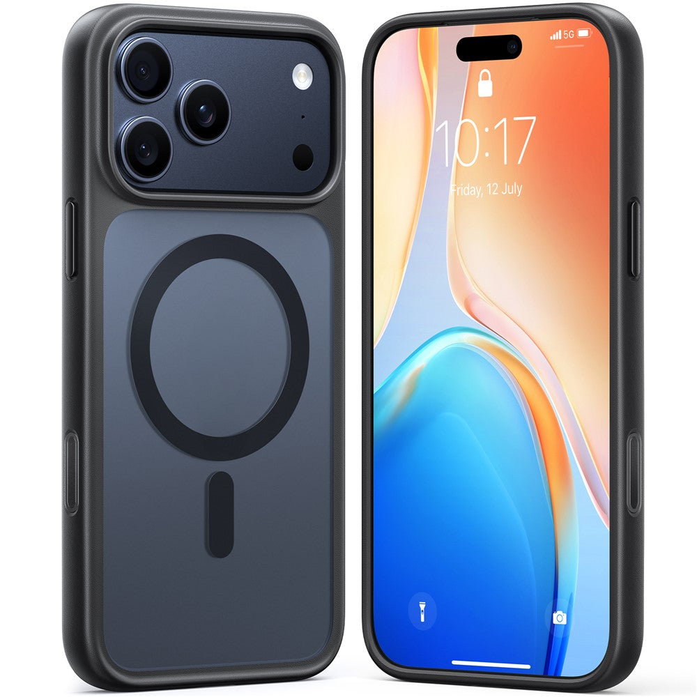 TORRAS Guardian-Mag Series For iPhone 17 Pro Case Magnetic Matte PC + TPU Phone Cover