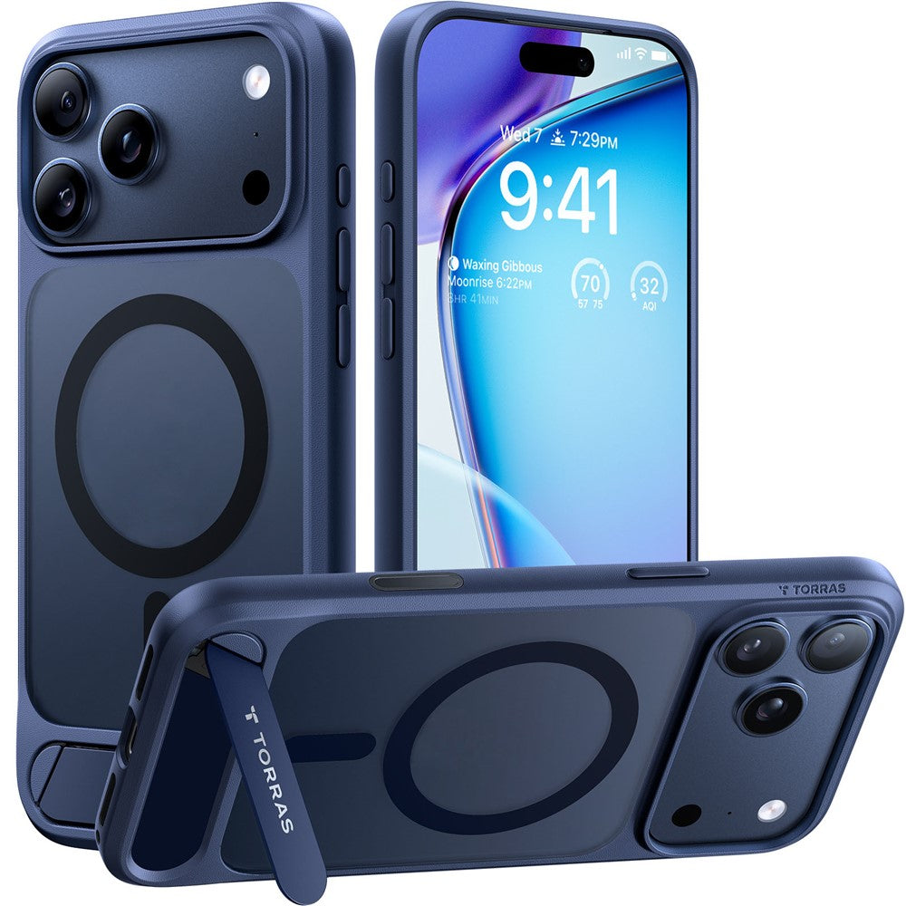 TORRAS Ostand L1 Series iPhone 17 Pro Case with Kickstand