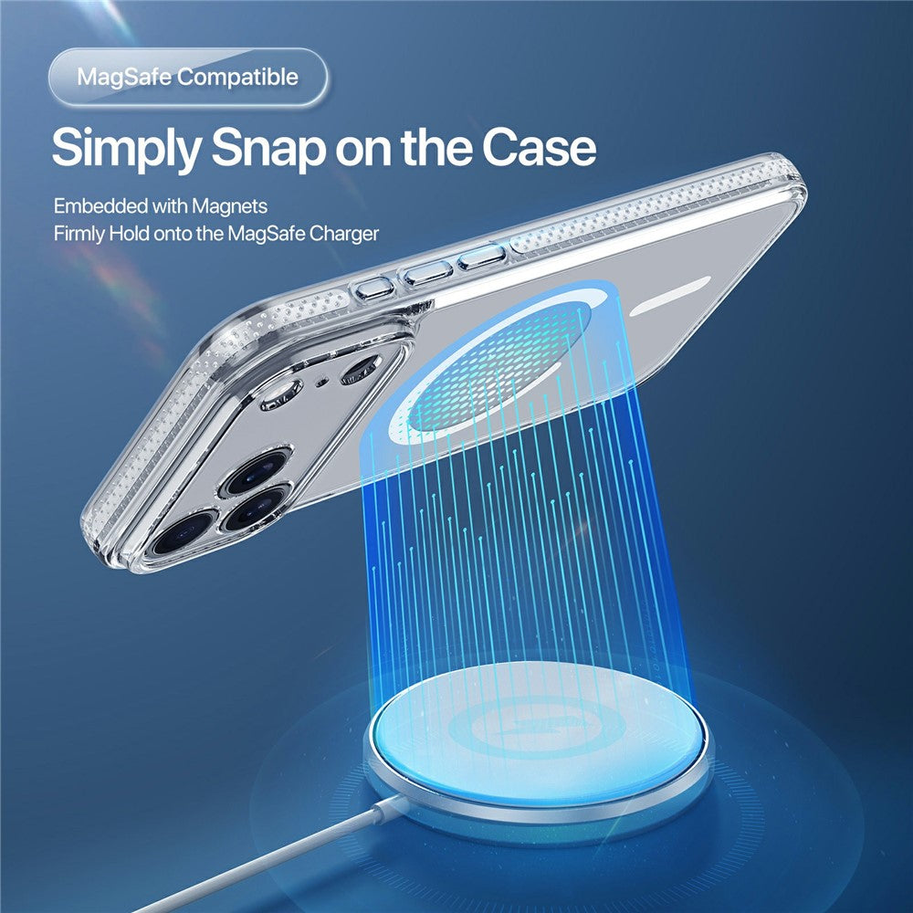 DUX DUCIS Clin Series for iPhone 17 Pro Max Case PC + TPU Clear Magnetic Phone Cover Compatible with MagSafe