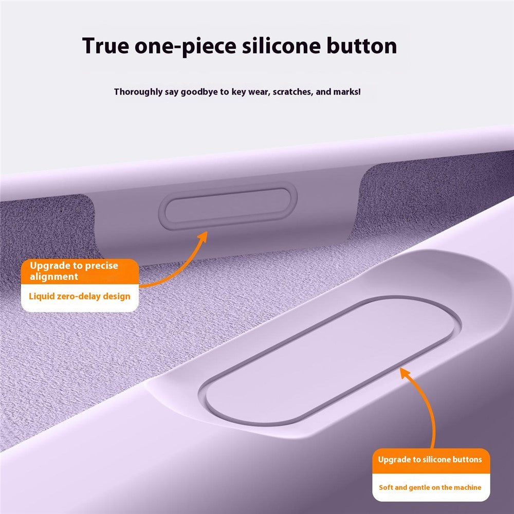 For iPhone 18 Pro / 17 Pro Case Compatible with MagSafe Skin-friendly Liquid Silicone + PC Phone Cover