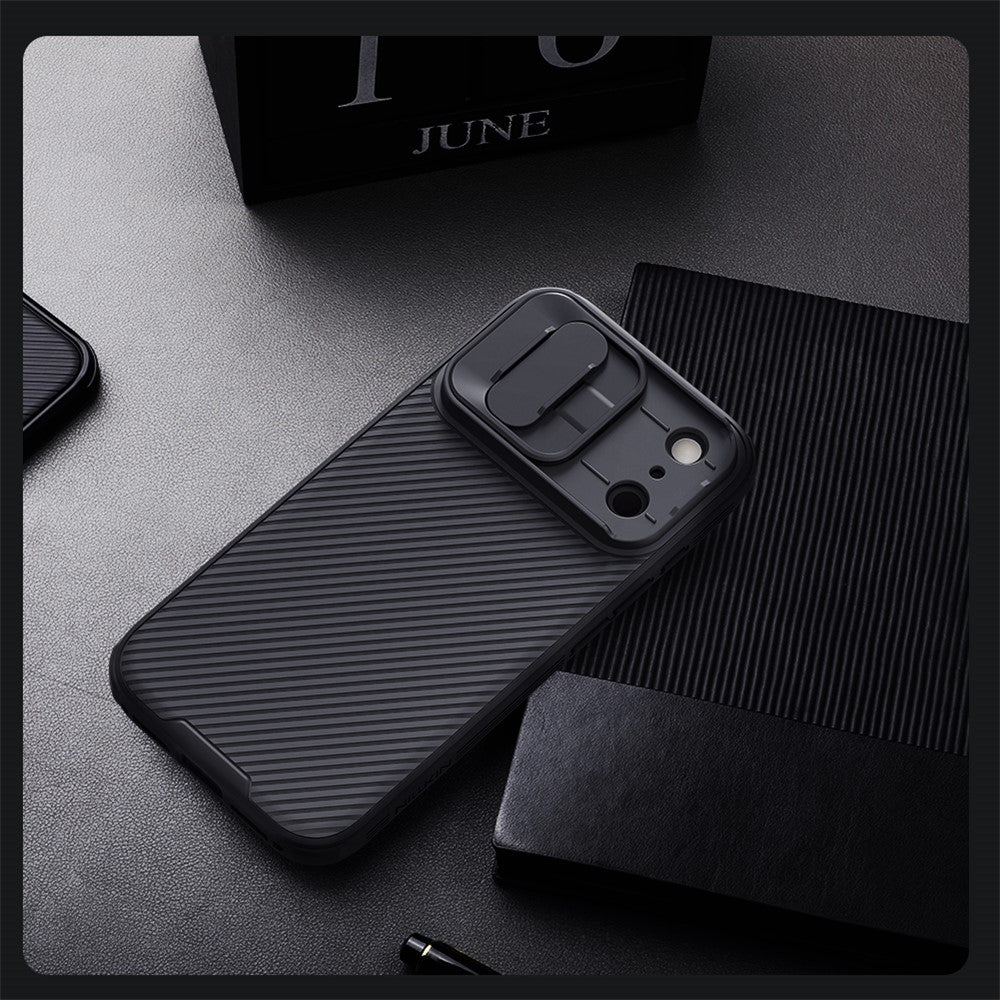 NILLKIN Camshield Pro for iPhone 18 Pro / 17 Pro Case Compatible with MagSafe TPU + PC Phone Cover with Slider Camera