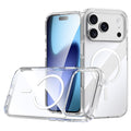 SULADA For iPhone 17 Pro Max Case Compatible with MagSafe TPU + PC Crystal Clear Phone Cover