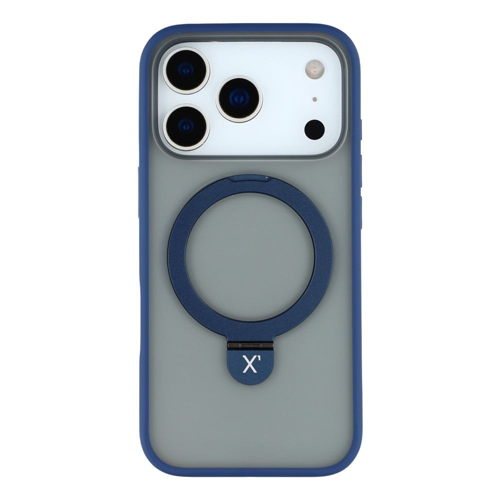 X-LEVEL For iPhone 17 Pro Max Case Metal Kickstand TPU PC Phone Back Cover