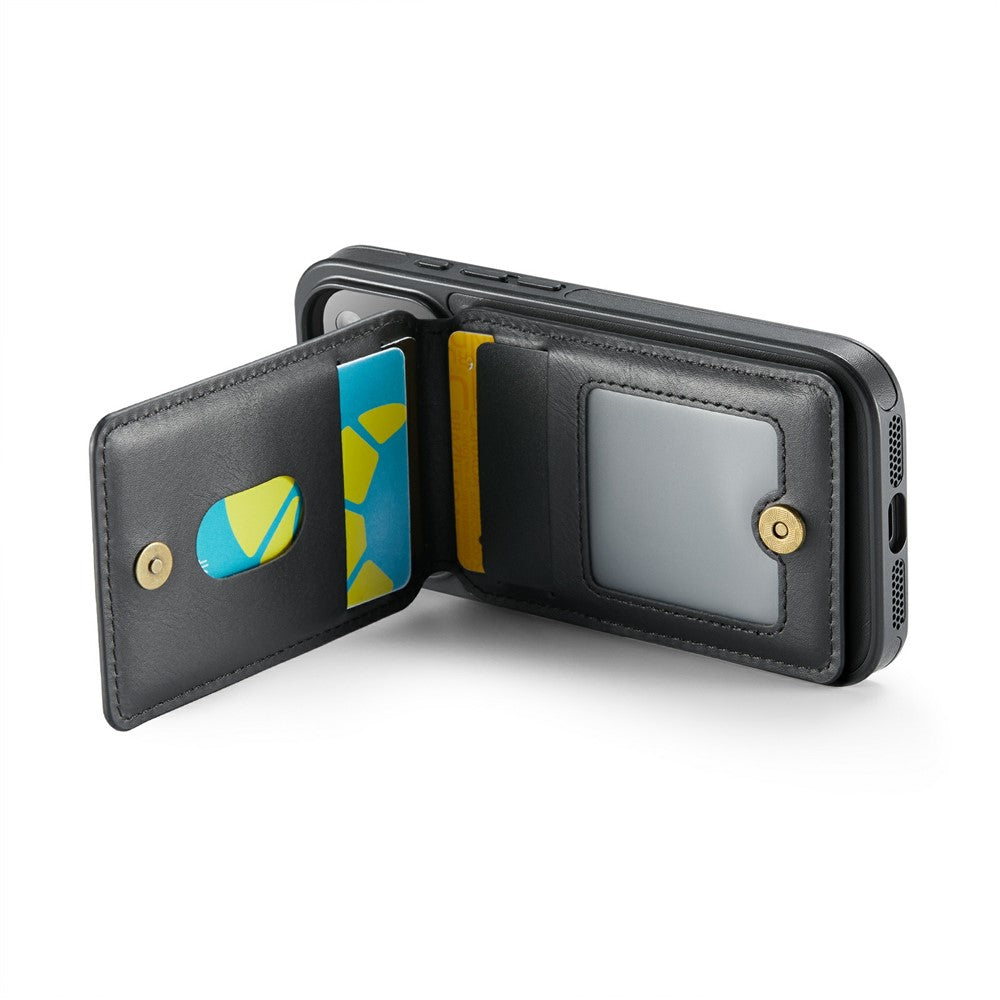 MAGKING K1 Series For iPhone 18 Pro Max / 17 Pro Max Magnetic Case PC + TPU + PU Phone Cover with Card Holder