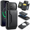 MAGKING K2 Series For iPhone 18 Pro / 17 Pro Case Compatible with MagSafe PC + TPU + PU Phone Cover