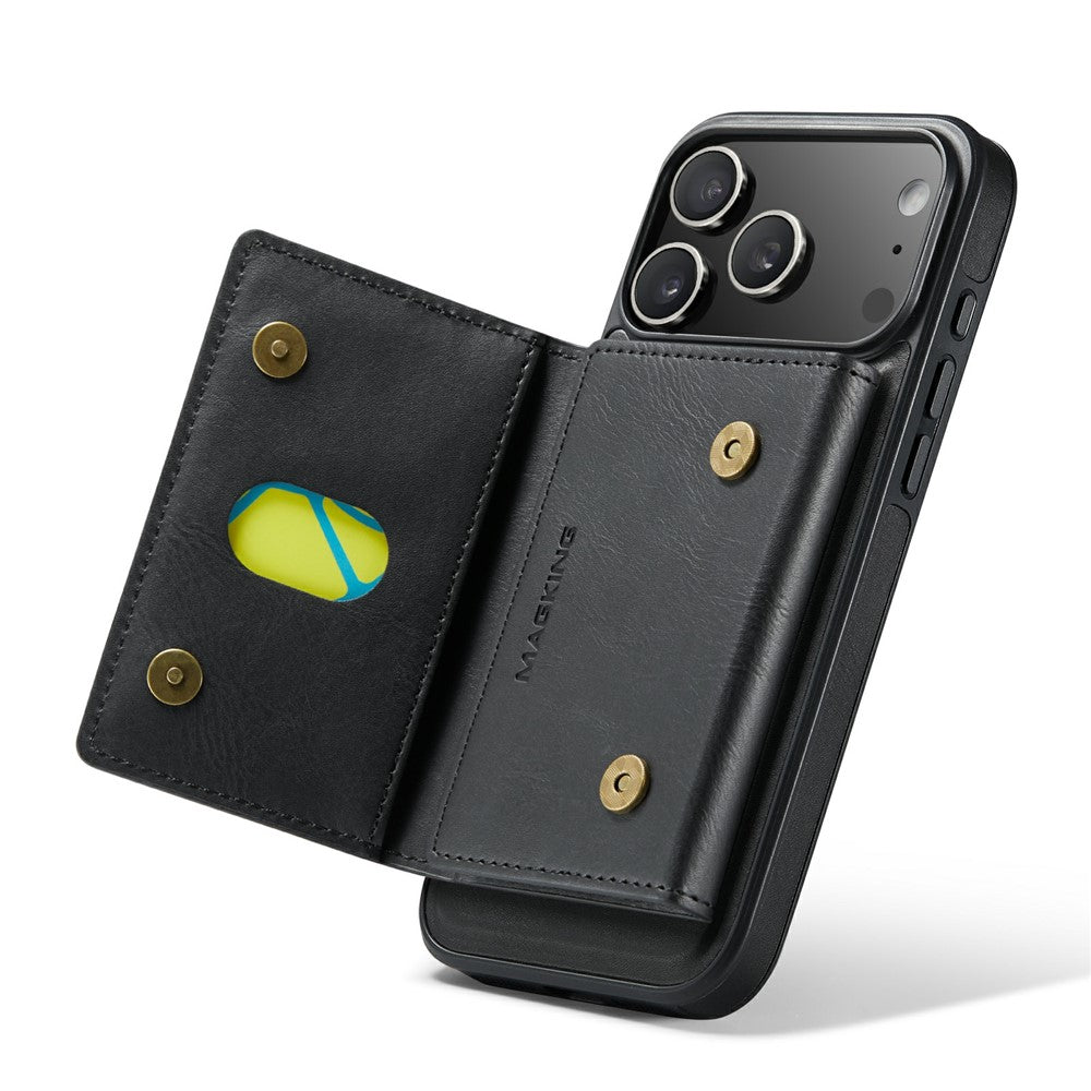 MAGKING K2 Series For iPhone 18 Pro Max / 17 Pro Max Case Compatible with MagSafe PC + TPU + PU Phone Cover
