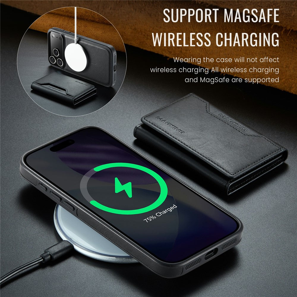 MAGKING K2 Series For iPhone 18 Pro Max / 17 Pro Max Case Compatible with MagSafe PC + TPU + PU Phone Cover