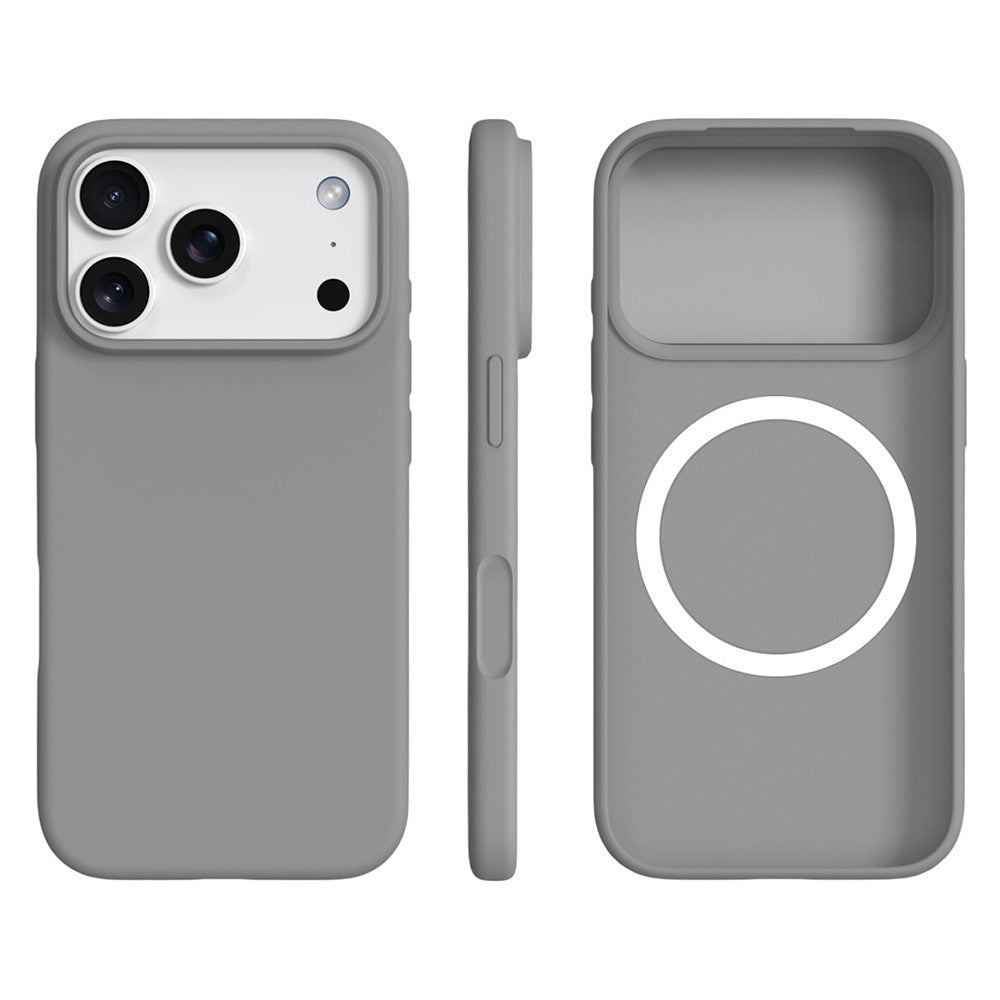 For iPhone 18 Pro / 17 Pro Case Compatible with MagSafe Ultra Thin Liquid Silicone + PC Phone Cover