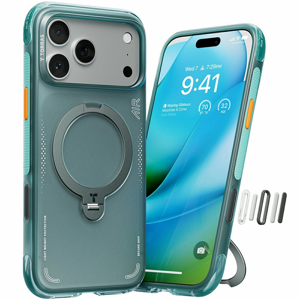 TORRAS Ostand Q3 Air iPhone 17 Pro Max Case with Kickstand
