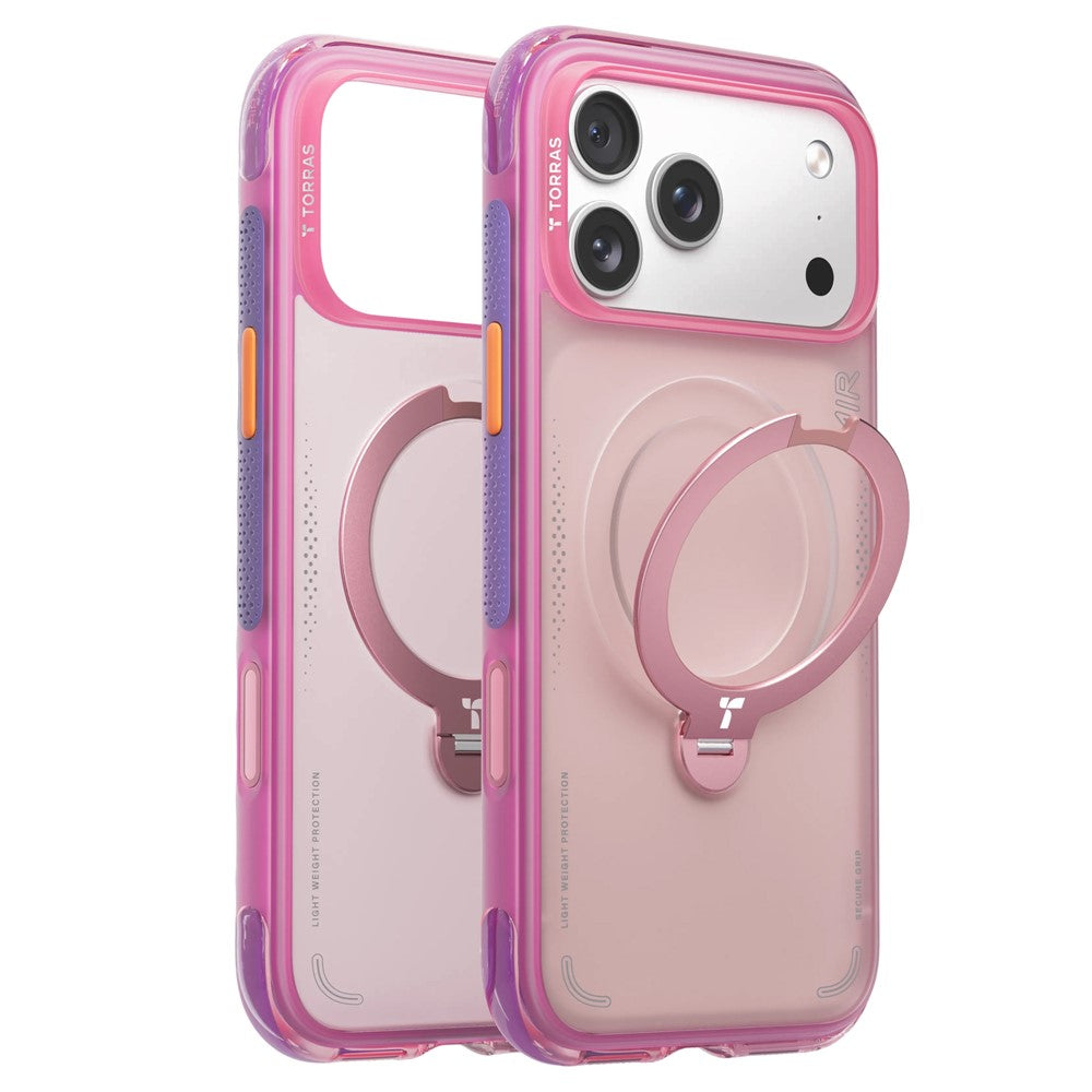 TORRAS Ostand Q3 Air iPhone 17 Pro Case with Kickstand