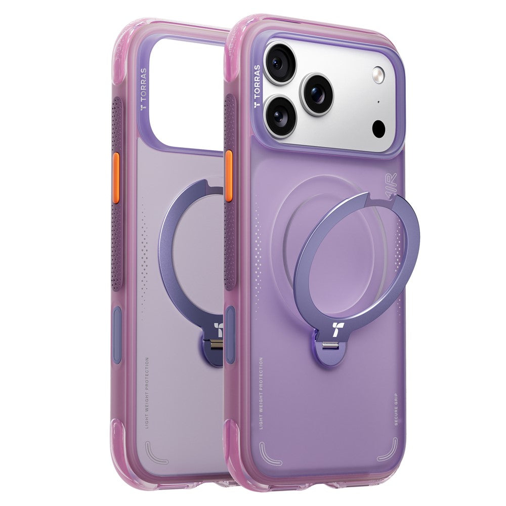 TORRAS Ostand Q3 Air iPhone 17 Pro Case with Kickstand