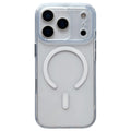 For iPhone 17 Pro Magnetic Clear Case PC +TPU Hybrid Phone Cover Compatible with MagSafe
