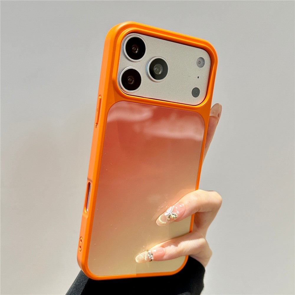 For iPhone 17 Pro Max Magnetic Case Gradient TPU + PC Phone Back Cover