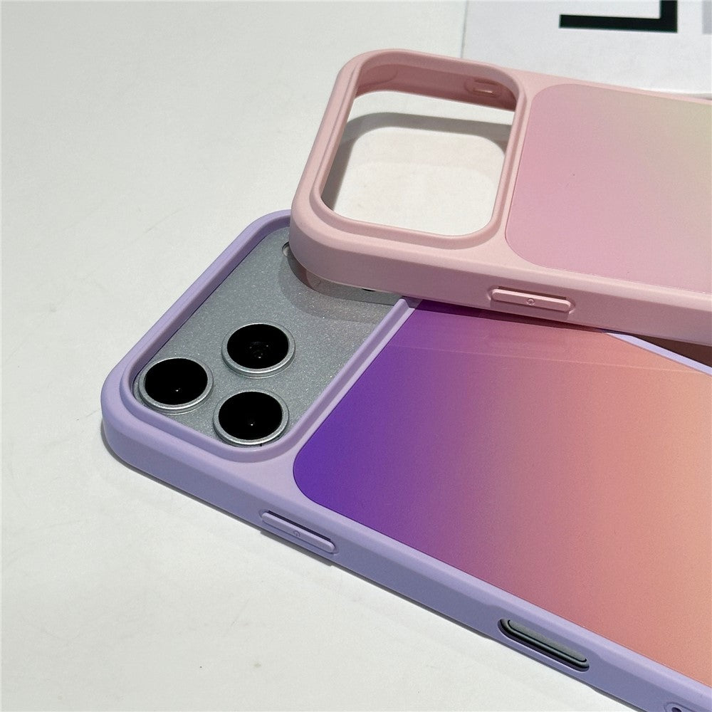 For iPhone 17 Pro Max Magnetic Case Gradient TPU + PC Phone Back Cover