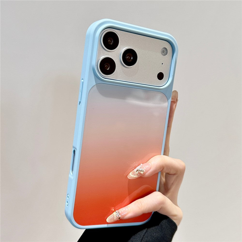 For iPhone 17 Pro Max Magnetic Case Gradient TPU + PC Phone Back Cover