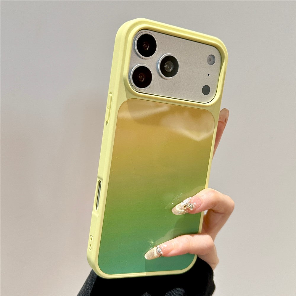 For iPhone 17 Pro Magnetic Case Gradient TPU + PC Phone Back Cover