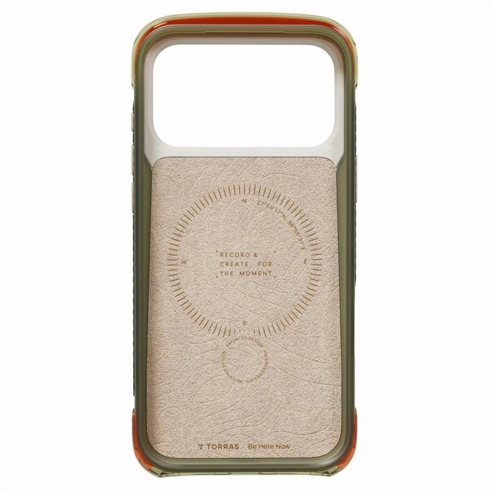 TORRAS Ostand Q3 Air Pro Series for iPhone 17 Pro Magnetic Case Rotating Kickstand Shockproof PC + TPU Phone Cover