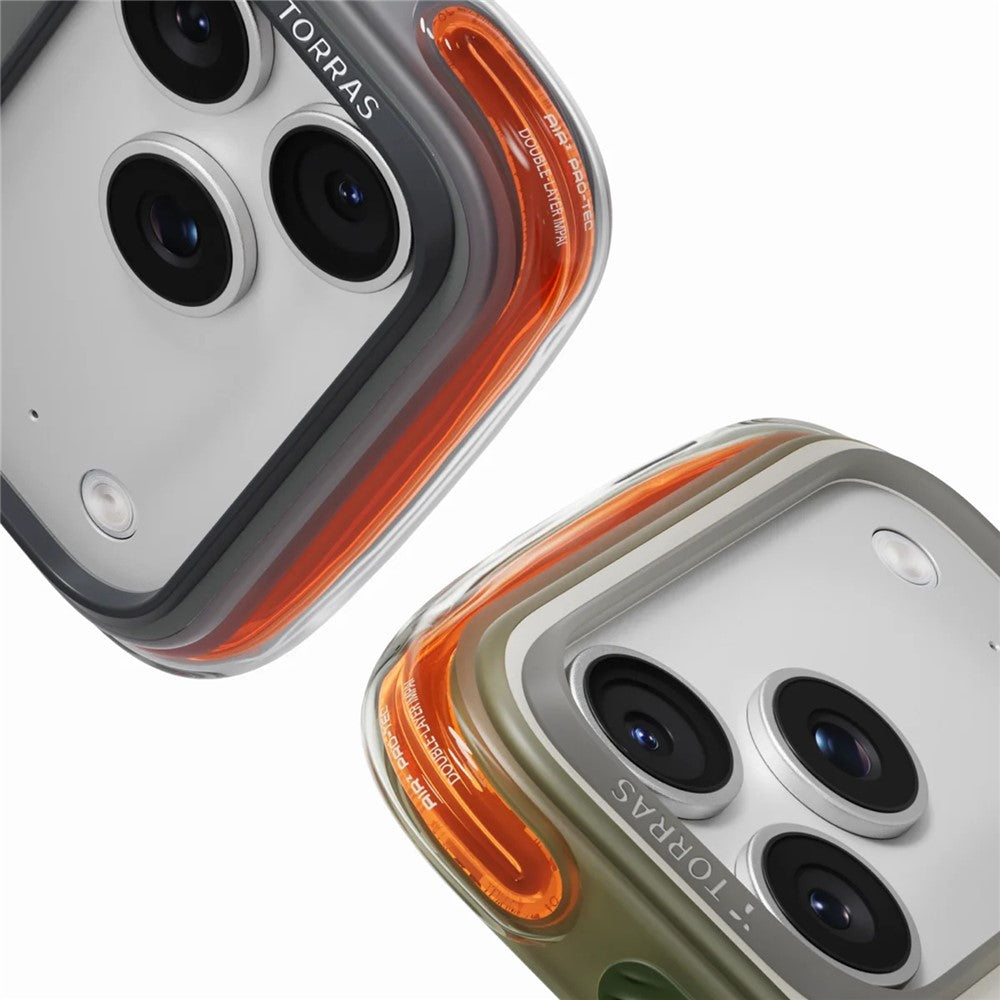 TORRAS Ostand Q3 Air Pro Series for iPhone 17 Pro Magnetic Case Rotating Kickstand Shockproof PC + TPU Phone Cover