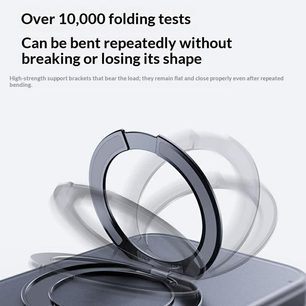 For iPhone 17 Pro Max Magnetic Case Rotating Kickstand Matte  PC + TPU Phone Cover