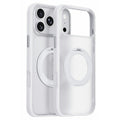 For iPhone 17 Pro Max Magnetic Case Rotating Kickstand Matte  PC + TPU Phone Cover