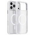 For iPhone 17 Pro Magnetic Case Translucent Matte PC + TPU Phone Cover Compatible with MagSafe