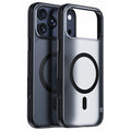 For iPhone 17 Pro Magnetic Case Translucent Matte PC + TPU Phone Cover Compatible with MagSafe