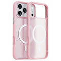 For iPhone 17 Pro Max Magnetic Case Translucent Matte PC + TPU Phone Cover Compatible with MagSafe