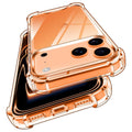 For iPhone 17 Pro Case Military Grade Drop Protection Acrylic + TPU Phone Cover