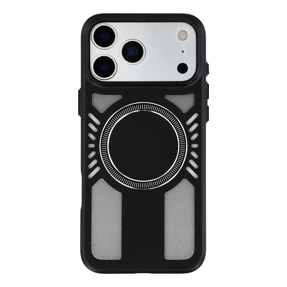 For iPhone 17 Pro Max Magnetic Case Heat Dissipation Hard PC Scratch Resistant Phone Cover