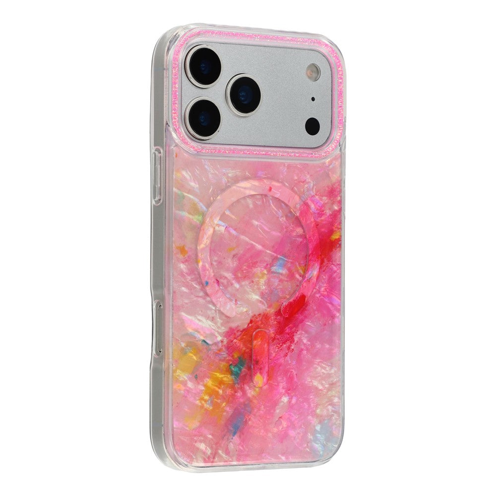 iPhone 17 Pro Max Shell Pattern Gradient Epoxy Case