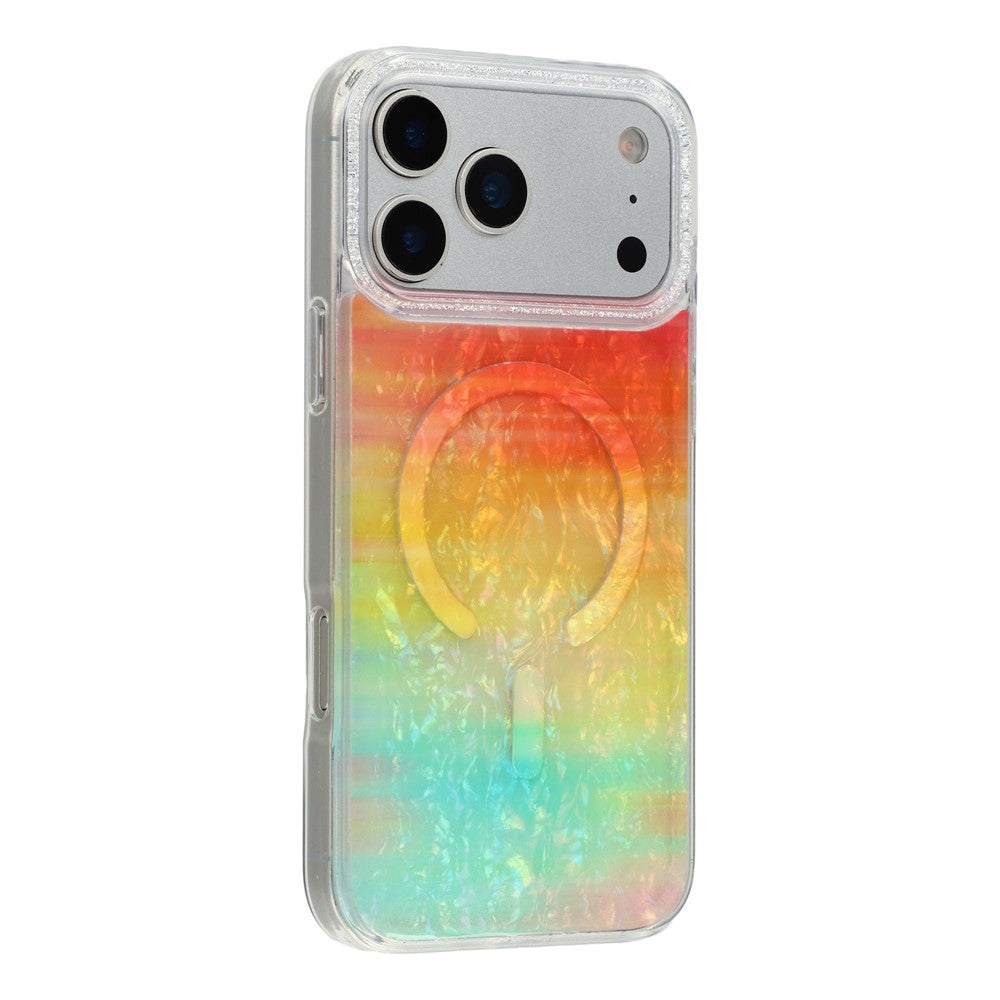iPhone 17 Pro Max Shell Pattern Gradient Epoxy Case