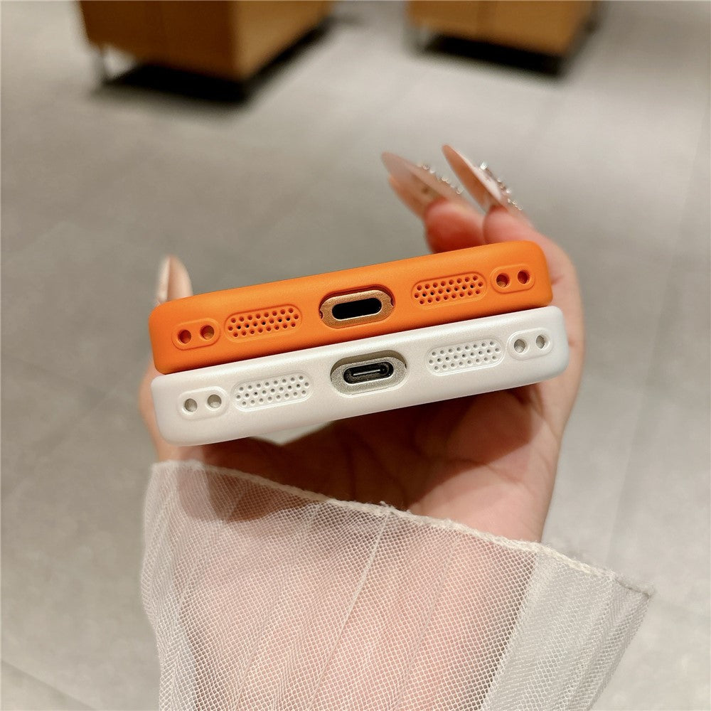 For iPhone 17 Pro Case Litchi Texture Genuine Cow Leather Coated TPU + PC Protective Cover
