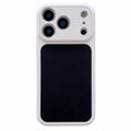 For iPhone 17 Pro Max Case Litchi Texture Genuine Cow Leather Coated TPU + PC Protective Cover