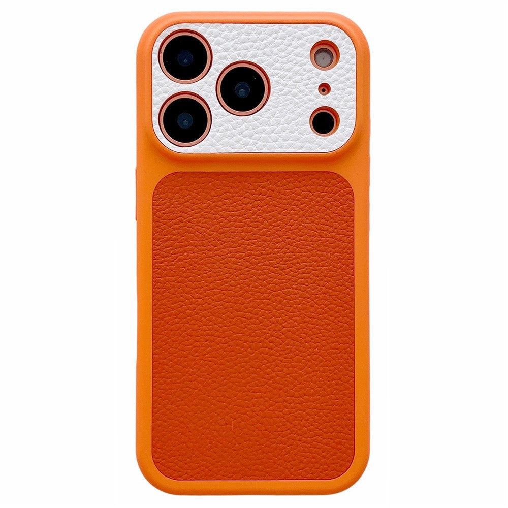 iPhone 17 Pro Max Litchi Texture Leather Case