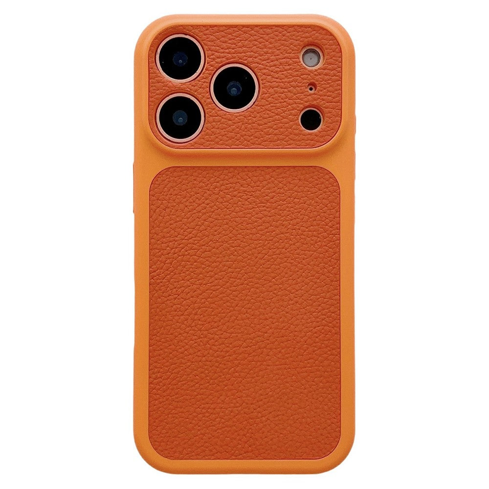 iPhone 17 Pro Max Lychee Texture Leather Case