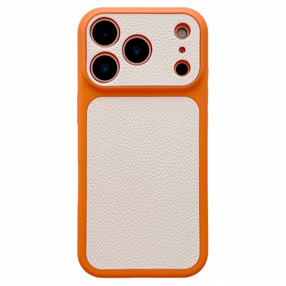 iPhone 17 Pro Lychee Texture Leather Case