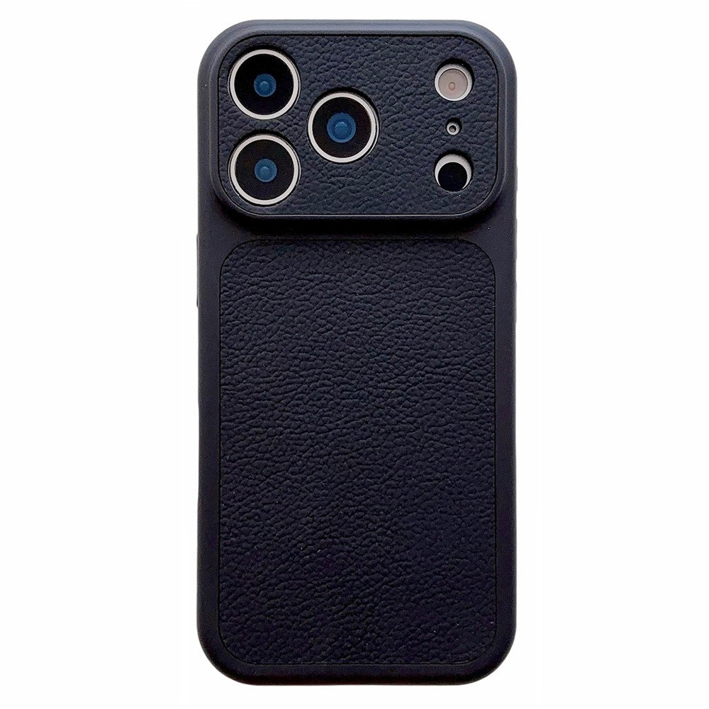 iPhone 17 Pro Lychee Texture Leather Case
