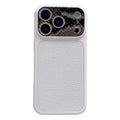 For iPhone 17 Pro Case Lizard Texture Snake Texture Genuine Cow Leather + TPU Protective Cover