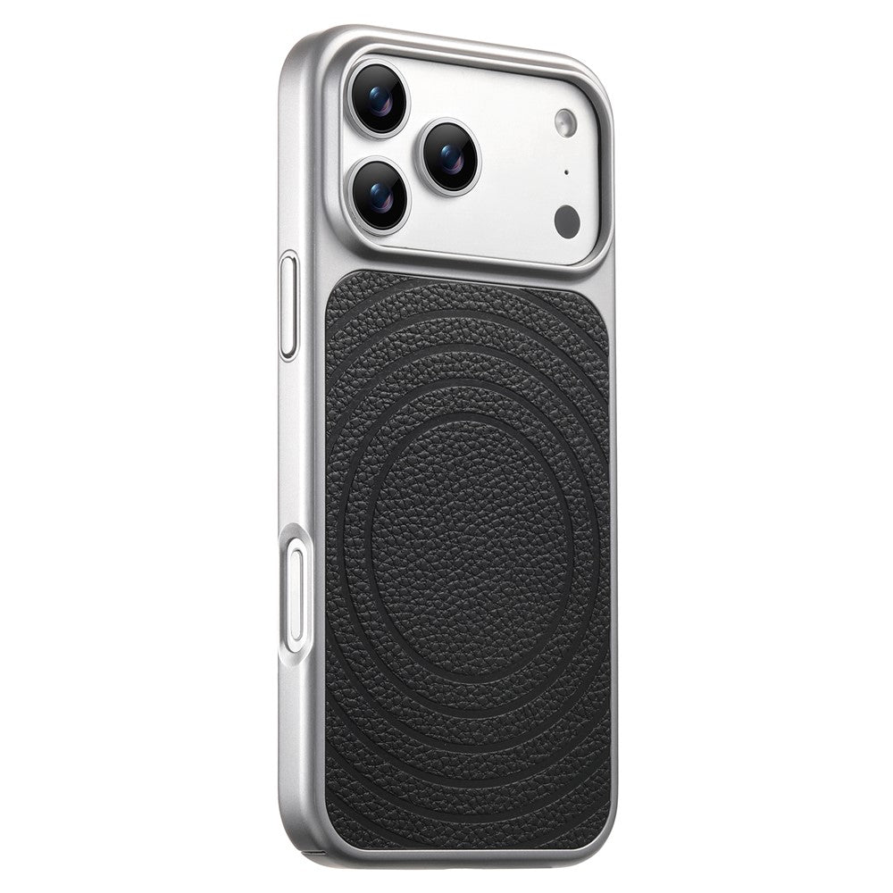 iPhone 17 Pro Max Ripple Pattern Leather Case