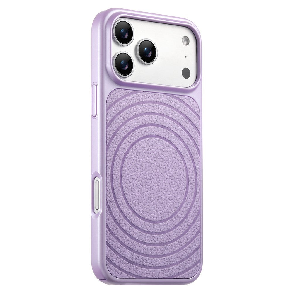iPhone 17 Pro Max Ripple Pattern Leather Case