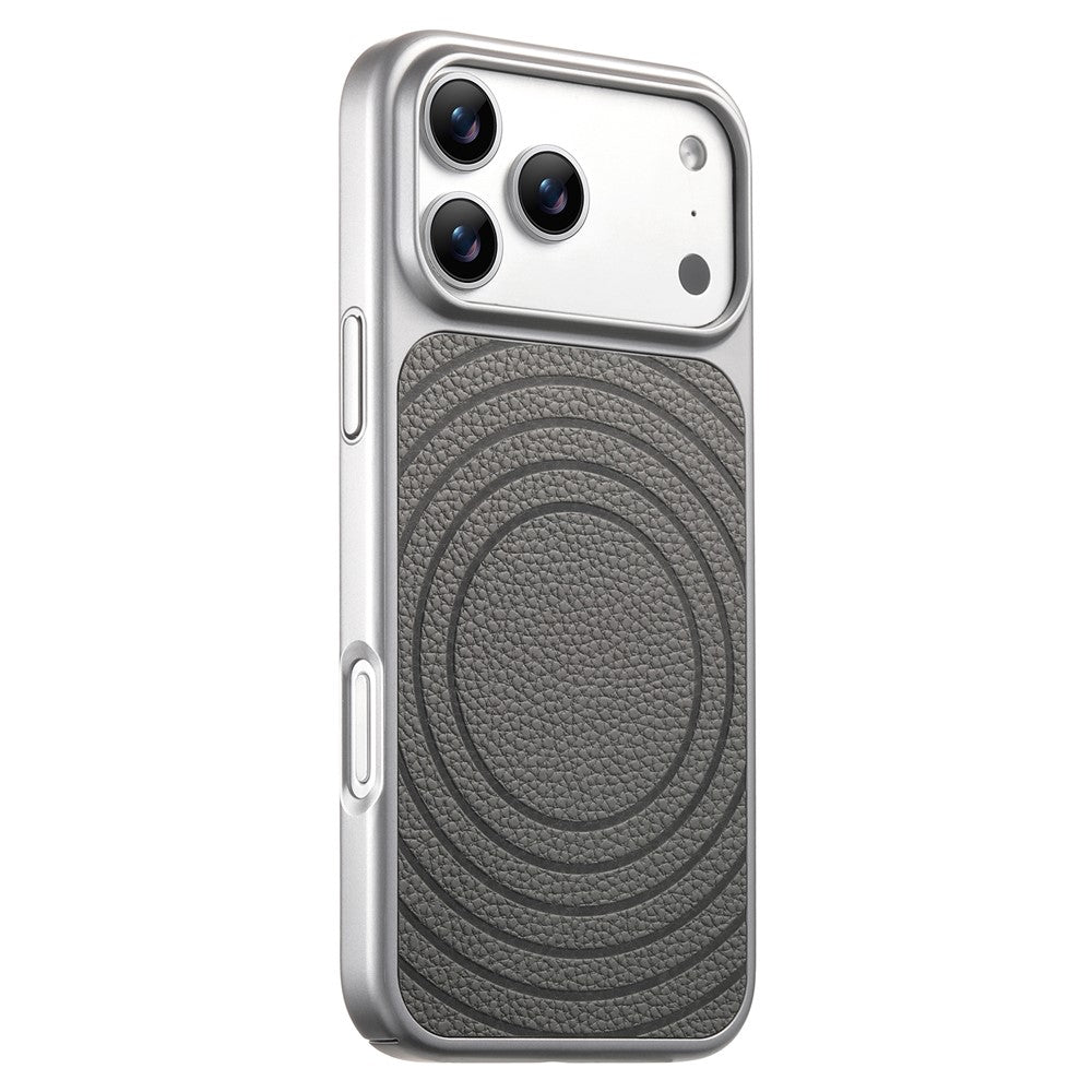 iPhone 17 Pro Max Ripple Pattern Leather Case