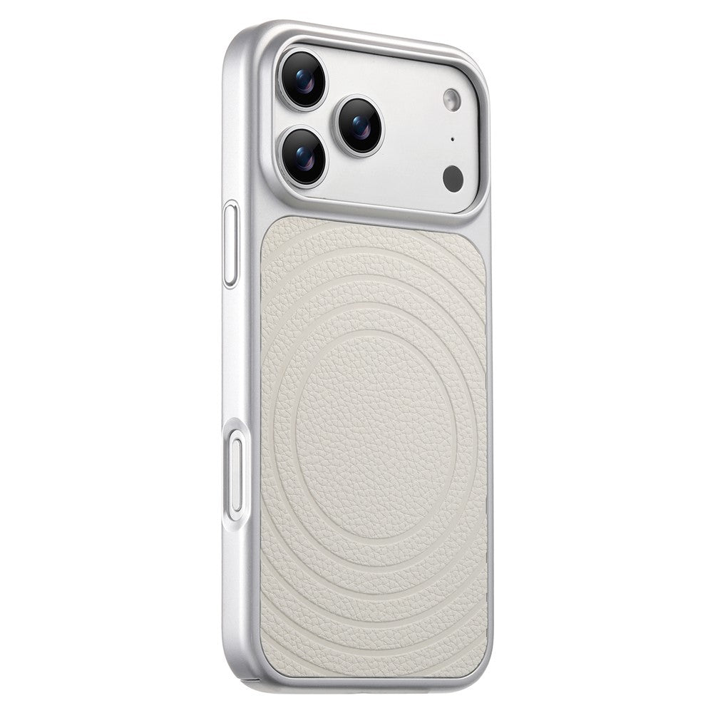iPhone 17 Pro Max Ripple Pattern Leather Case