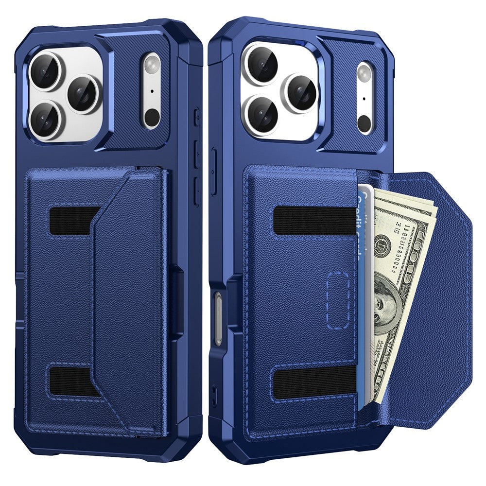 iPhone 17 Pro Max Leather Case with Card Holder