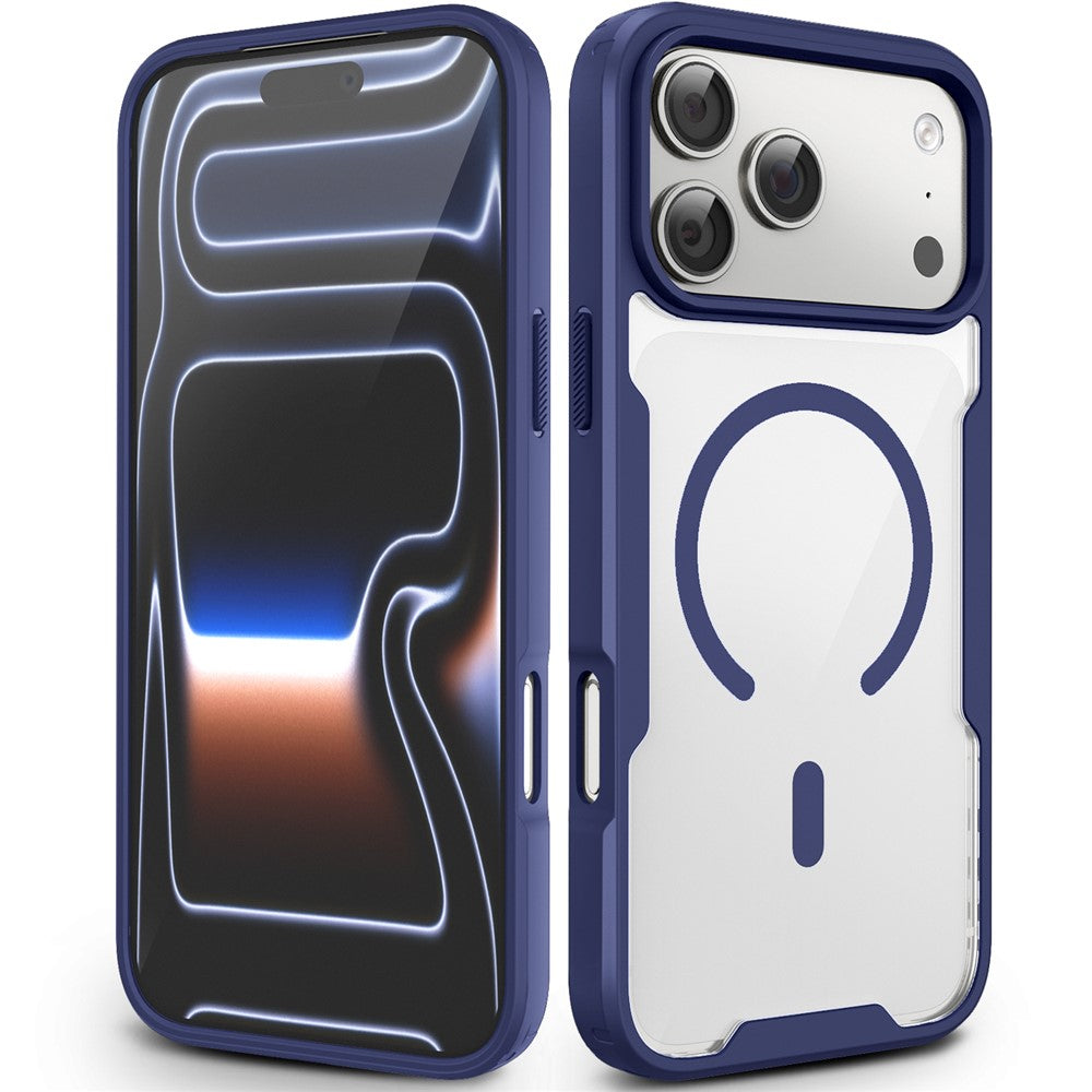 iPhone 17/18 Pro Max Clear Case with TPU Frame